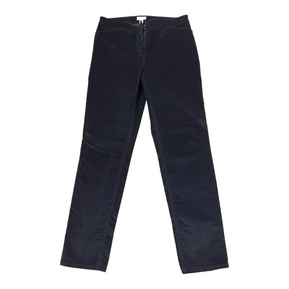 J. Jill Pants - J. Jill Women's Pant Black Corduroy Size 6 Straight Leg Waist 30"
